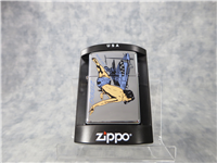 NOSE ART PIN UP GIRL Polished Chrome Lighter (Zippo, 6888, 2003)