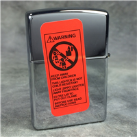 LONE WOLF MOTORCYCLE Polished Chrome Lighter (Zippo 250, 2004)