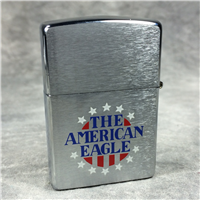 THE AMERICAN EAGLE Double-Sided Brushed Chrome Lighter (Zippo, 2001)