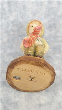 ANRI Sarah Kay Design Valentine TIS THE SEASON 6 inch Limited Edition Wood Carved Figurine 
