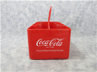 Red Plastic Coca-Cola/Coke 8 Bottle Carrier/Caddy for 6-1/2 Oz. Bottles