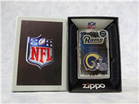 NFL ST. LOUIS RAMS Brushed Chrome Lighter (Zippo, 28218, 2012)