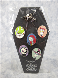 Nightmare Before Christmas Limited Edition 6-Pin Set (Disney Catalog, 2005)