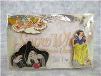 Snow White Limited Edition of 300 Vintage Card 3-Pin Set (Disney Catalog, 2008)