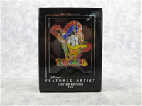 Featured Artist #4 SPLATTER DONALD Mark McIntyre Limited Edition Jumbo Pin #29223 (Walt Disney World, 2004)