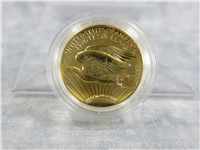 One Ounce .9999 Gold Ultra High Relief Double Eagle $20 Coin in Box with COA (US Mint, 2009-W)   