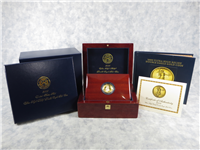 One Ounce .9999 Gold Ultra High Relief Double Eagle $20 Coin in Box with COA (US Mint, 2009-W)   