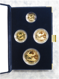 American Eagle Gold Proof 4-Coin Set in Box with COA (US Mint, 2006-W)
