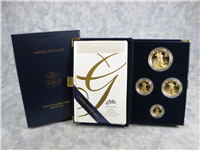 American Eagle Gold Proof 4-Coin Set in Box with COA (US Mint, 2006-W)