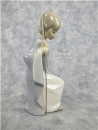 SAINT JOSEPH 6 inch Glossy Porcelain Nativity Figurine  (Lladro, #4672)