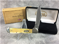 1998 CASE XX USA 81749L SS Limited Edition Gold Mother of Pearl Mini-Copperlock Knife