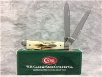 2000 CASE XX USA V5207 SS  Stag 01-01-01 Transition Mini-Trapper Knife