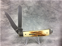 2000 CASE XX USA V5207 SS  Stag 01-01-01 Transition Mini-Trapper Knife