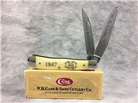 1997 CASE XX USA 6254 WH SS Ltd Ed 150th Birthday Smooth Bone Wharncliff Trapper Knife