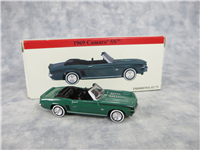 Official GM Product 1969 Green Convertible Camaro SS 1:64 Diecast Car (High Speed, 1990's)