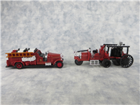 Reader's Digest 1924 Buffalo & 1914 Knox-Martin 1:64 Diecast Fire Trucks (High Speed, 1999)