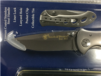 SMITH & WESSON Titanium Coated 7Cr17MoV SS Linerlock