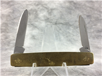 1981 CASE XX USA 278 Brass-Handled 2-Blade Pen Knife