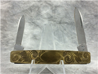 1981 CASE XX USA 278 Brass-Handled 2-Blade Pen Knife