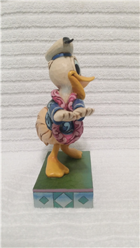 TROPICAL TOURIST 6 inch Disney Donald Duck Figurine (Jim Shore, Enesco, 4032884, 2012)