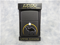 Camel ECLIPSE Matte Black Lighter (Zippo, CZ215, 1998)