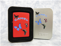 Camel BUTTERFLY 2-Sided Red Matte Limited Edition Lighter (Zippo, CZ365, 1999)