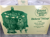 Dickens'/Heritage Village OLD GLOBE THEATRE Porcelain Set (Dept. 56, #58501) 