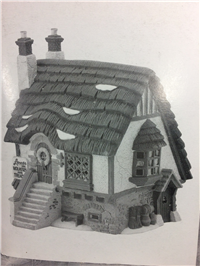 Dickens' Village/Heritage LOMAS LTD MOLASSES 6-3/4" Porcelain Bldg (Dept. 56, #5808-4)
