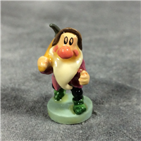 GRUMPY 7/8 inch Miniature Dwarfs Olszewski Figurine (Goebel 166-P, The Disney Collection #S-6, 1987)