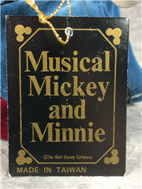 MUSICAL MICKEY MOUSE Wind Up Doll / Figurine (Walt Disney Company)