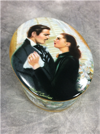 GONE WITH THE WIND "The Proposal" 2nd Issue Music Box (W. L. George, 1991)