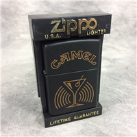 CAMEL MARTINI Black Matte on Brass Lighter (Zippo CZ239, 1999)  