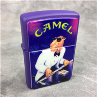 CAMEL JOE PIANO PLAYER Purple Matte over Brass Lighter (Zippo CZ164, 1997)  