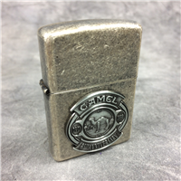 CAMEL 85th ANNIVERSARY Pewter on Antique Silver Plate Lighter (Zippo CZ163, 1997)  