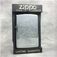 CAMEL JOE FISHING Polished Chrome Lighter (Zippo CZ045, 1995)  