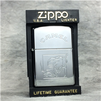 CAMEL FLOYD WITH SAXOPHONE Polished Chrome Lighter (Zippo CZ044, 1996)  