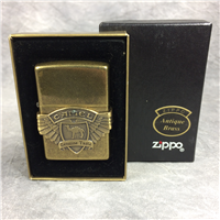 CAMEL BIKER Antiqued Brass Lighter (Zippo CZ049, 1995)  