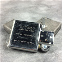 CAMEL BIKER WING WRAP-AROUND Antique Silver Plate Lighter (Zippo CZ32, 1995)  