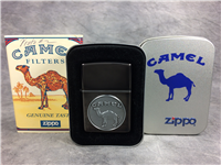 Camel Beast MYSTERY! PROTOTYPE Pewter on Midnight Chrome Lighter (Zippo CZ396, 1995)  