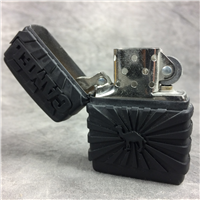 CAMEL ZIPGUARD Plastic on Black Matte Lighter (Zippo CZ221, 1998)  