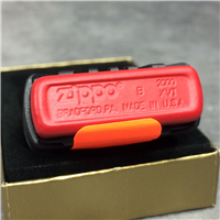 CAMEL ZIPGUARD Plastic on Red Matte Lighter (Zippo CZ345, 2000)  