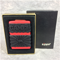 CAMEL ZIPGUARD Plastic on Red Matte Lighter (Zippo CZ345, 2000)  