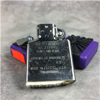 CAMEL ZIPGUARD Plastic on Purple Matte Lighter (Zippo CZ346, 2000)  