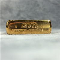 ZIPPO Solid Brass Lighter Etched "SOLID BRASS" (Zippo, 2004) SEALED