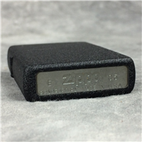 ZIPPO Plain Black Crackle Lighter (Zippo, 2005) New Sealed