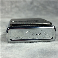 HARLEY DAVIDSON Bling Logo Emblem Brushed Chrome Lighter (Zippo, 2005) SEALED
