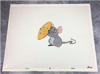 THE ARISTOCATS Roquefort Mouse Original Animation Production Cel (Disney, 1970)