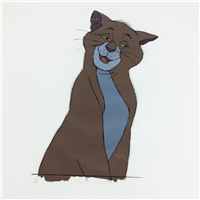 THE ARISTOCATS O'Malley Cat Original Animation Production Cel (Disney, 1970)