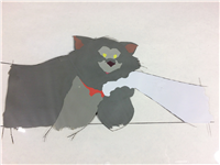 THE ARISTOCATS Scat Cat Original Animation Production Cel (Disney, 1970)