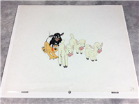 PLUTO Sheep Dog Original Animation Production Cel (Disney, 1949)